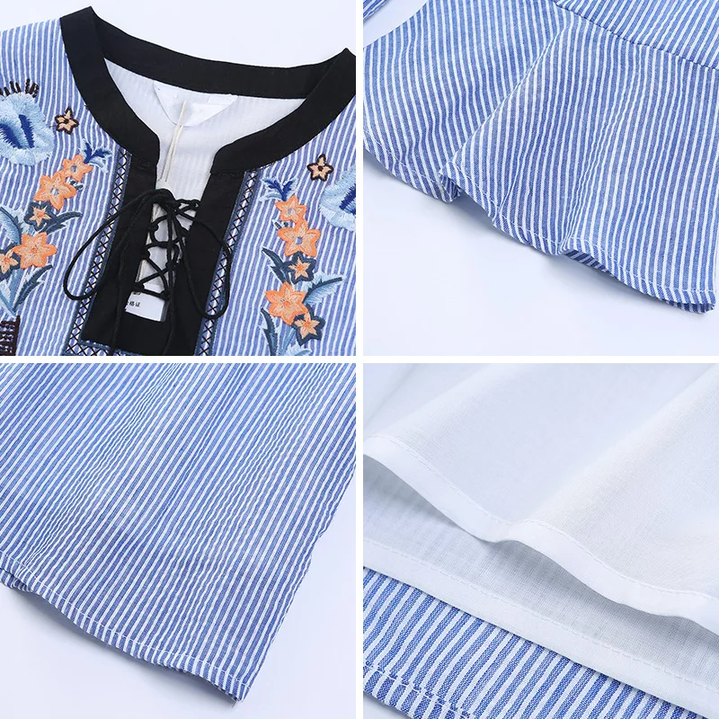 

Pregnant Women's Spring and Summer Dress Embroidered Skirt Pregnant Women's Dress Maternity Dresses