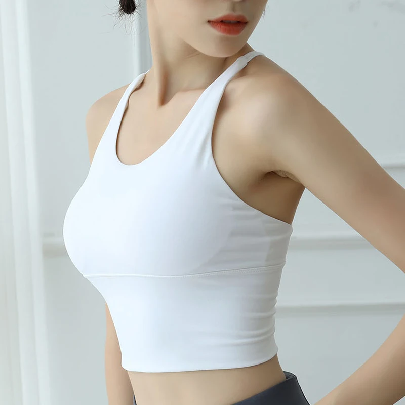 Женские спортивные бюстгальтеры для фитнеса йоги бега пробежек тренажерного