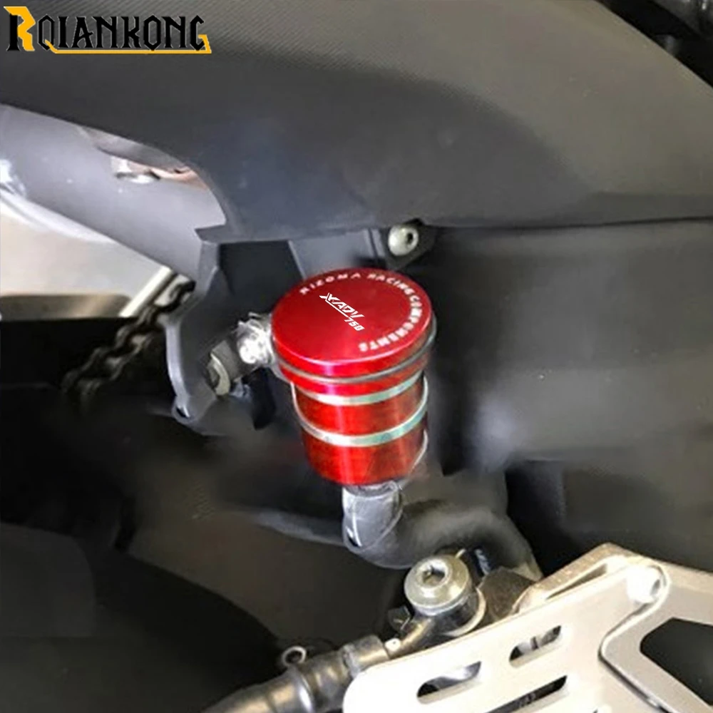 

For HONDA XADV750 XADV 750 2017-2020 Universal Motorcycle Rear Brake Fluid Reservoir Clutch Tank Oil Fluid Cup Cover 2019 2018