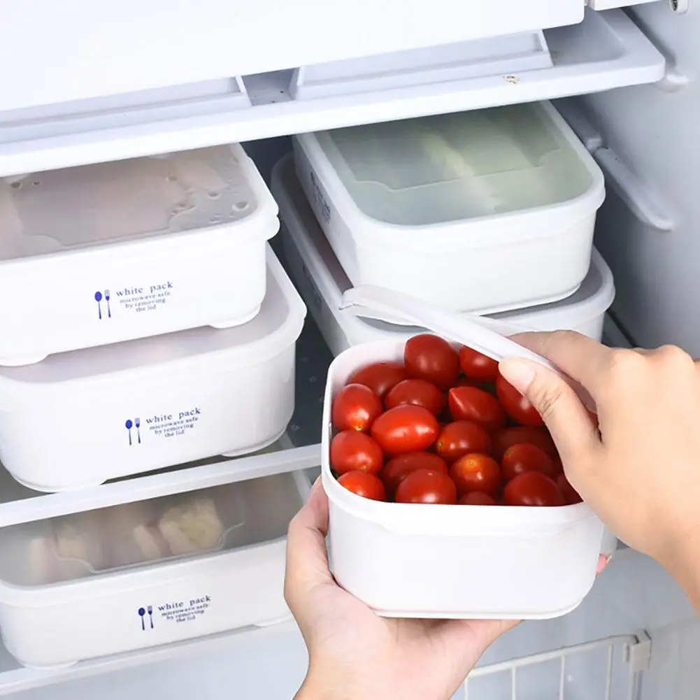 Прямоугольная/квадратная Bento Ланч бокс герметичный контейнер для хранения еды