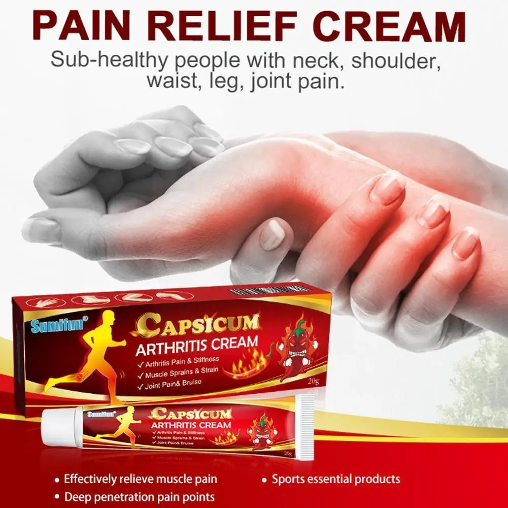 

20g Tendon Sheath Ointment Pain Relief Cream Pain Relieve Finger Pain For Hand Thumb Joints Tenosynovitis Plaster Wrist The E4H5