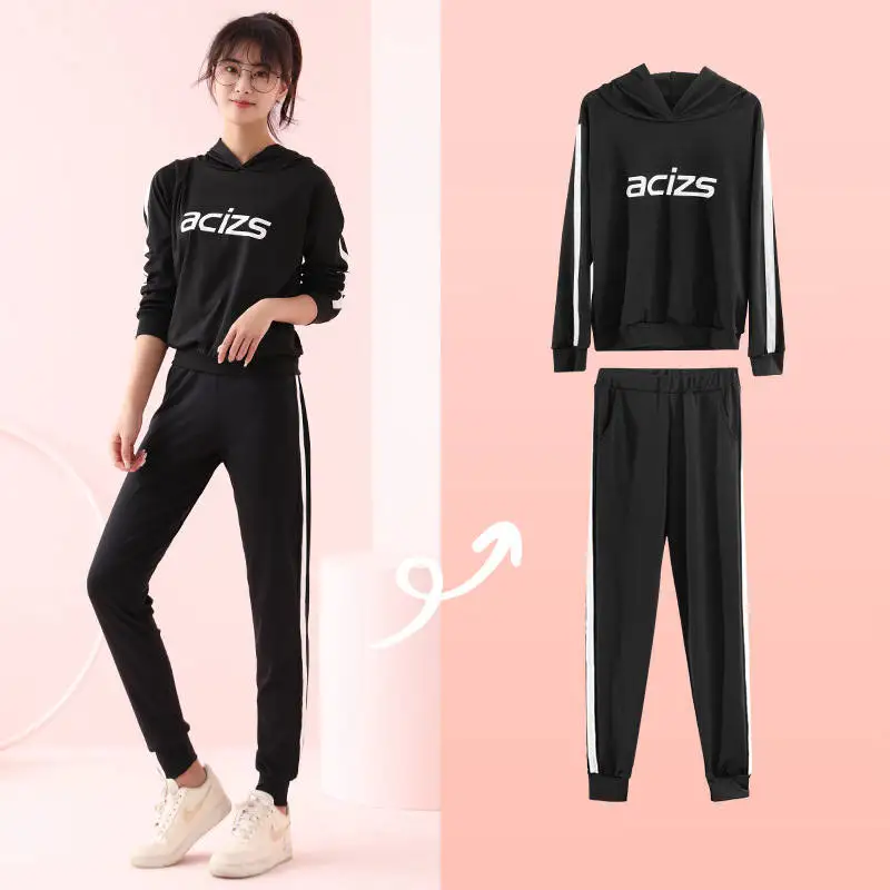 Женские костюмы для занятий фитнесом топ + штаны тренировок и в спортзале спорт