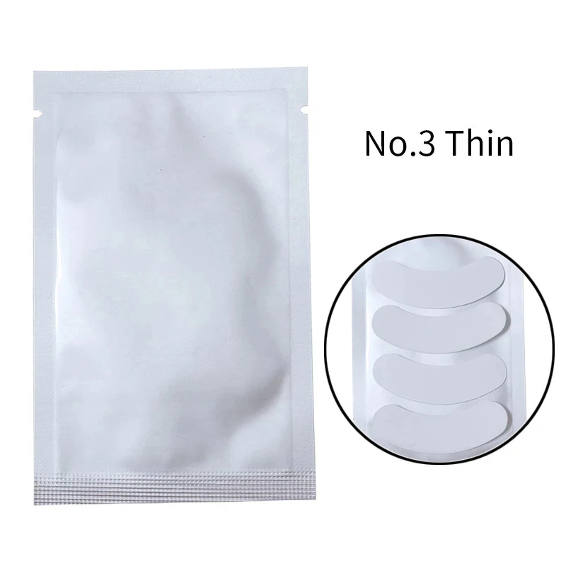 Тонкие типы накладок для ресниц № 3 накладки под глаза 25/50/100/200/500 силиконовый
