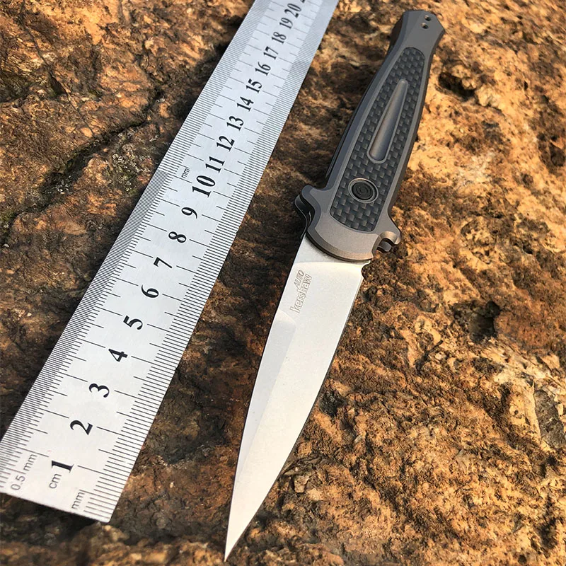 Новый быстрый складной нож Kesha 7150 CPM154 с алюминиевой ручкой для кемпинга на