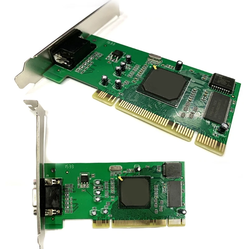Компьютерные аксессуары для компьютера шина PCI 8 Мб 32 бит несколько дисплеев ATI Rage