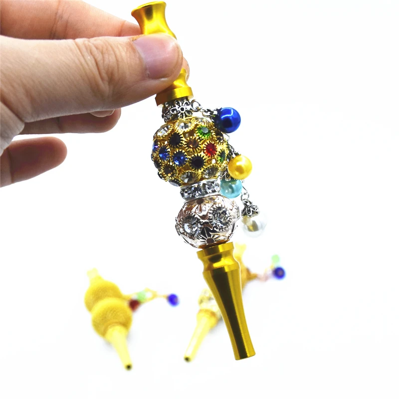 Изысканный ручной работы шланг для кальяна насадки на рот фильтр наргиле табака |