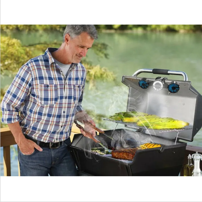 Портативная/Регулируемая подсветка для гриля и барбекю с 12 светодиодами| |