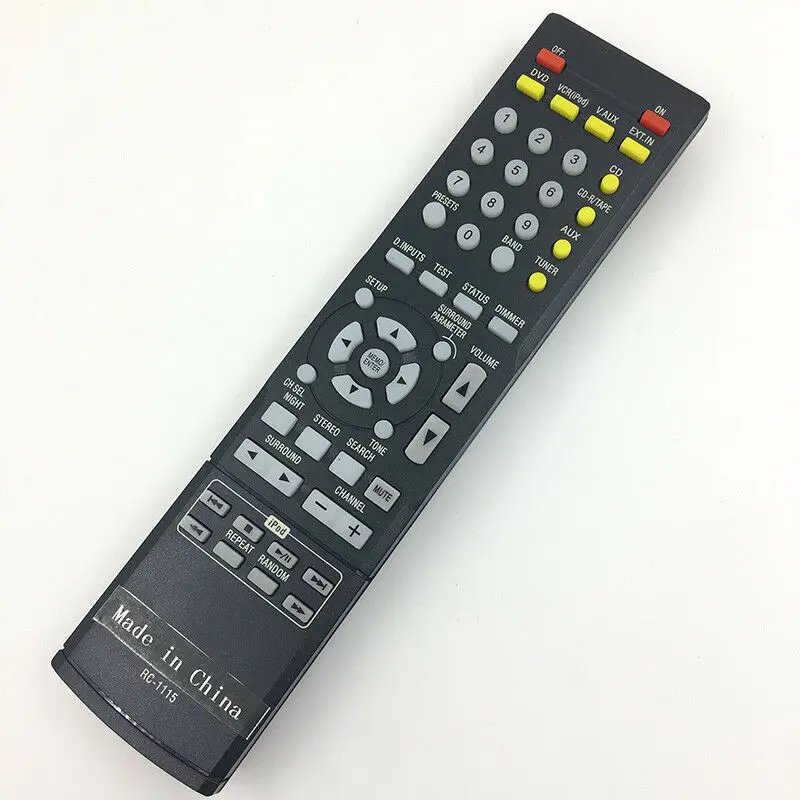 Пульт дистанционного управления RC1115 для Denon AVR1312 AVR1311 AVR1601 AVR1802, аксессуары, питание от батареи 1,5 в AAA lkaline
