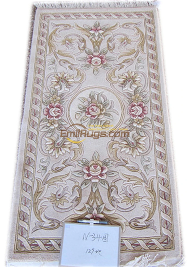 Традиционный большой цветочный античный ковер для французского творчества
