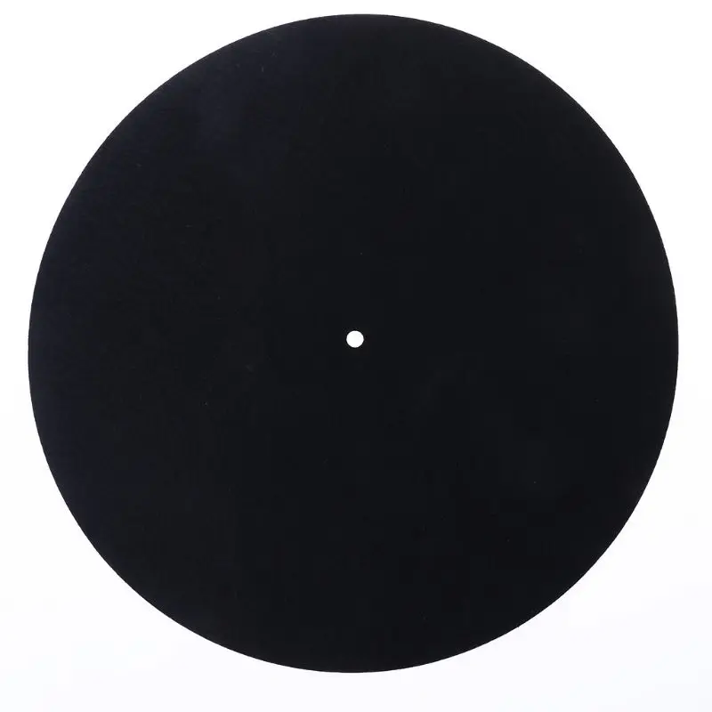 

10" 3mm Thick Anti-Static Felt Platter Turntable Mat Anti-Vibration Slipmat Audiophile For LP Vinyl Record Players
