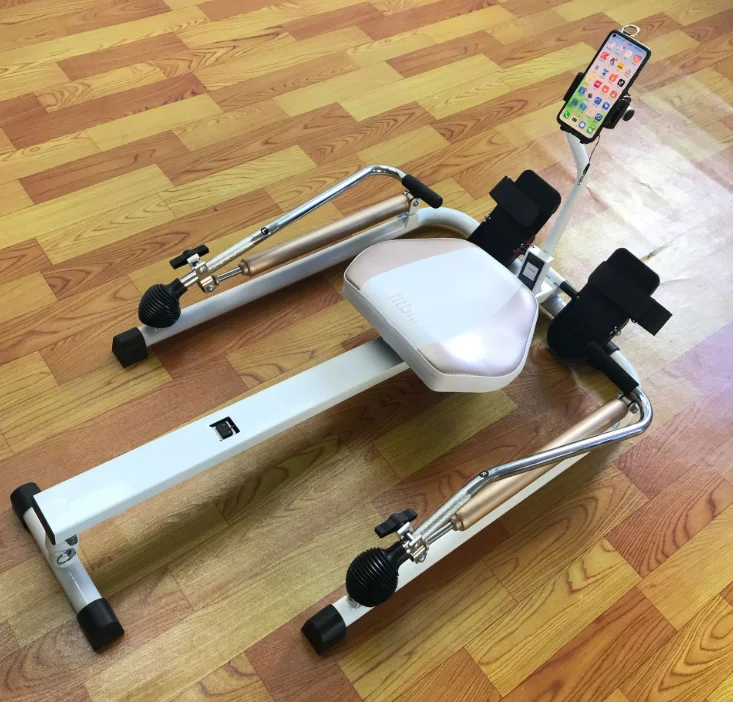 

Multifunctional hydraulic rowing machine resistance rowing home whole body training arm strength fitness device