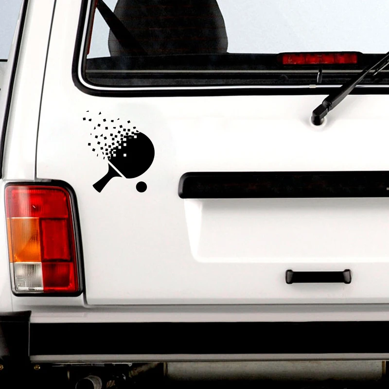 Автомобильная наклейка забавное украшение для настольного тенниса