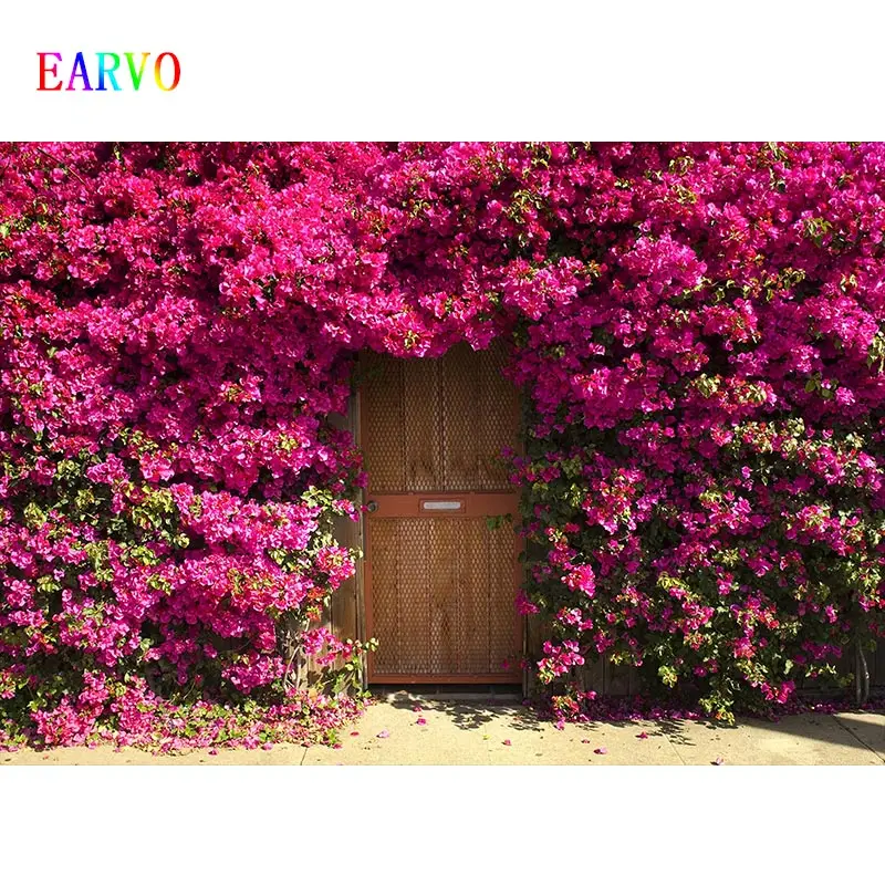 Фон EARVO с цветами и растениями для фотосъемки дома на стену украшение день