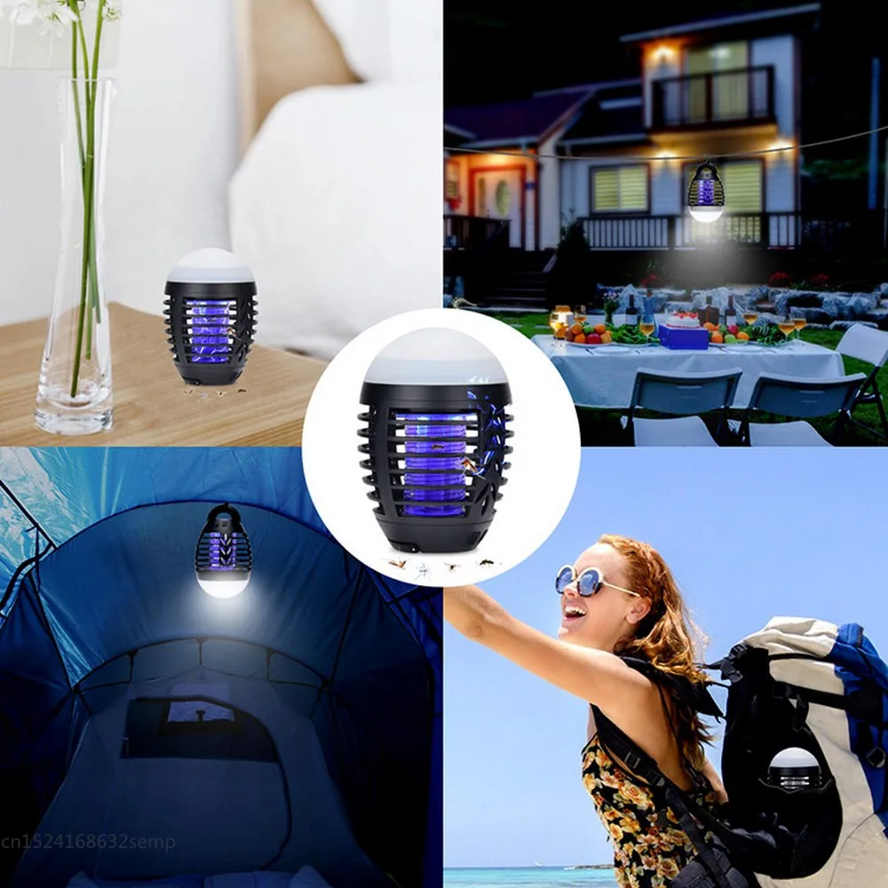

Mosquito Killer US EU 5V USB Electric Mosquito Killer Lamp Mute Radiationless Home Electronic Photocatalyst Lamp waterproof 6
