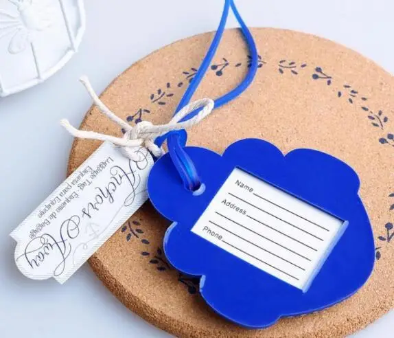 100 шт./лот высокое качество пляж тема Anchors Away для путешествий ярлык на багаж пользу