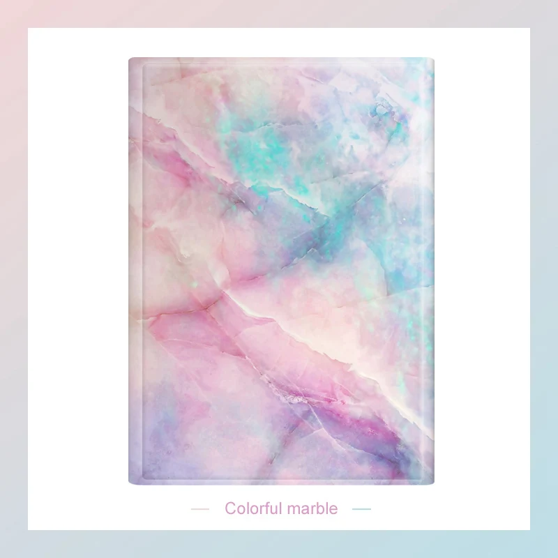Colorful marble Беспроводная Bluetooth клавиатура Мини мраморная PU клавиатура чехол для iPad Air 2 Mini 1 2 3 4 5 9,7 Pro 10,5 11 дюймов - Цвет: Colorful marble