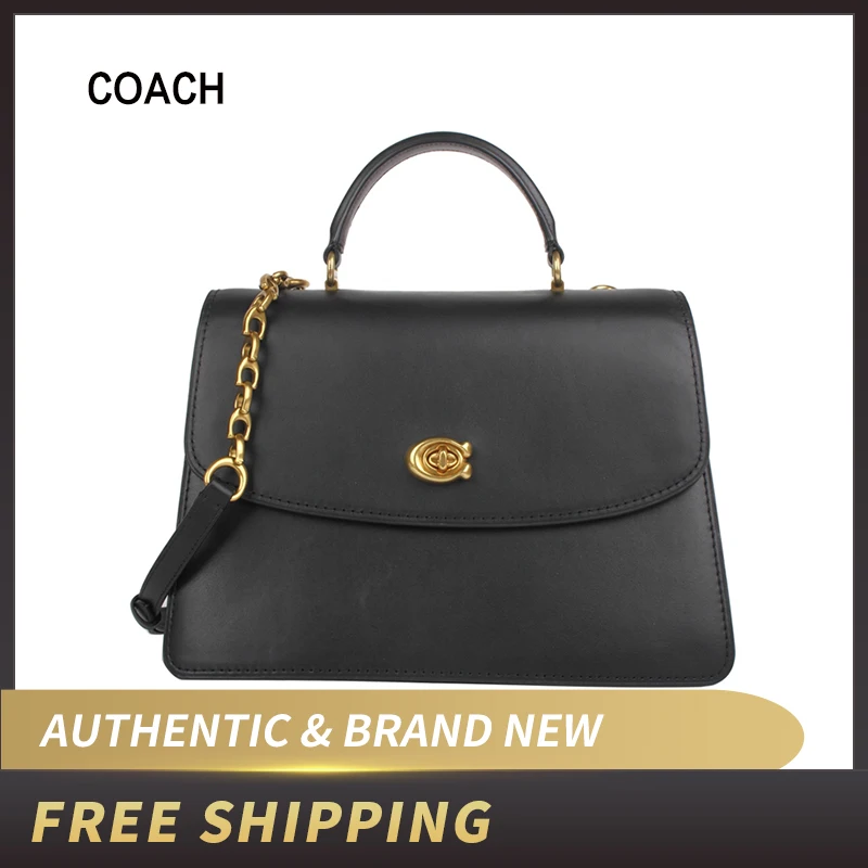 Оригинальная и совершенно новая сумка через плечо Coach Parker с верхней ручкой 69519 |