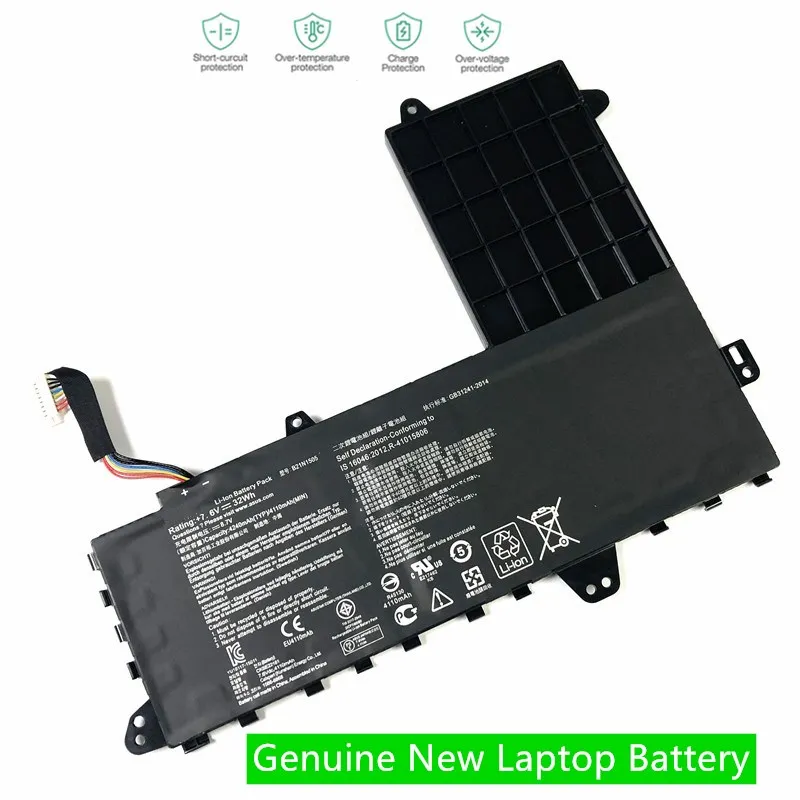 

HKFZ NEW B21N1505 7.6V 32WH battery for ASUS E402M E402MA E402S E502S Series Tablet 7.6V 32WH Small size