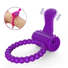 Пара сексуальных игрушек эластичное кольцо для задержки вибрирующий член стрейч интенсивная стимуляция клитора преждевременная эякуляция замок Вибратор для взрослых