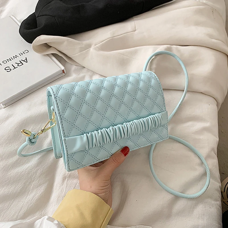 

New Designer Crossbody Bags For Women Korean Quality Ladies Simple Leather Fashion Soft Evening Bolsas Female Shoulder Bag Totes