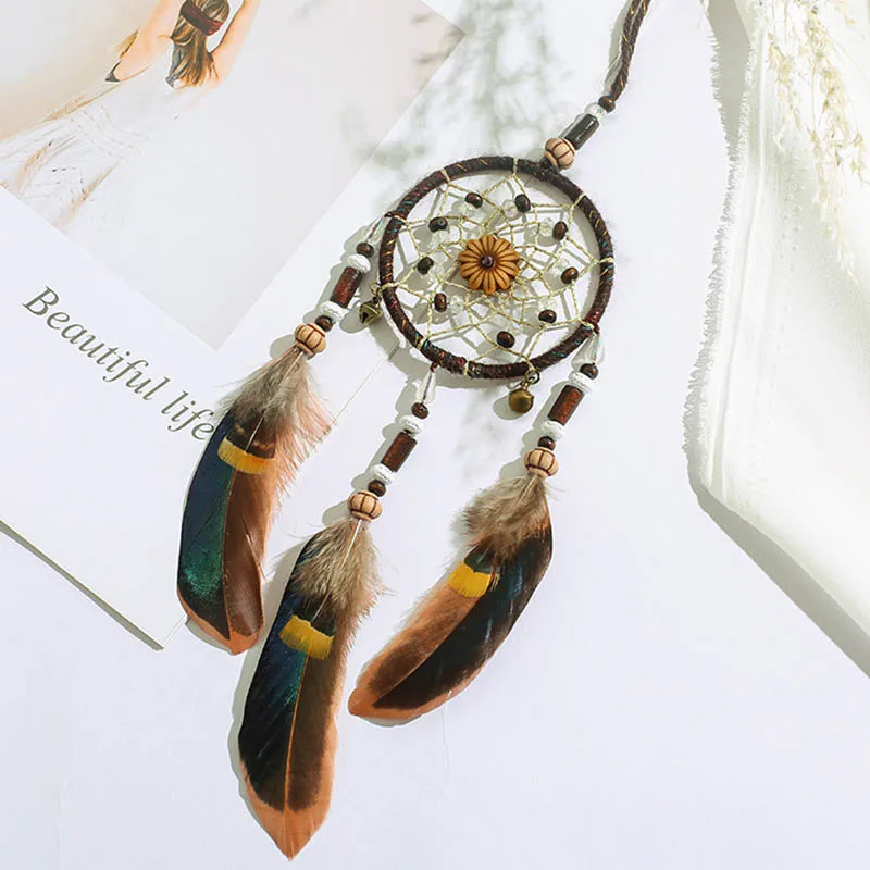 Вешалки для автомобилей тканые изделия ручной работы 7 см dream Cather net украшение