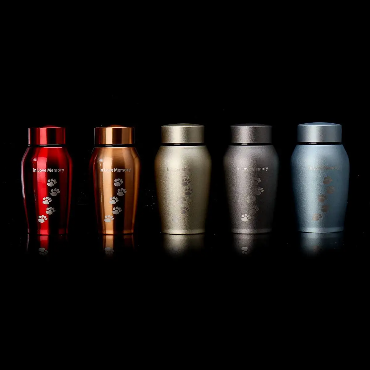 

Stainless Steel Urns Pets Dog Cat Birds Mouse Cremation Ashes Urn Keepsake Casket Columbarium Pets Memorials 250ml