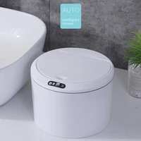 35l smart trash cans mini car trash can automatic touchless waste bin infrared motion sensor garbage bucket modern home dustbin