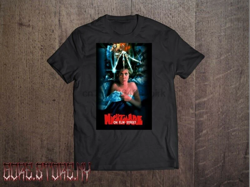 

A Nightmare on Elm Street (black) Horror Movie Shirt
