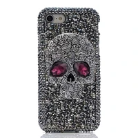 luxury clear skull tpu case for iphone xs max xr 12 13 11pro max shockproof cover for iphone 7 8 6 plus 11 12 pro max phone case