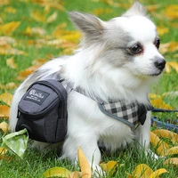 pet dog treat pouch outdoor portable dog training bags pet food container puppy snack reward waist bag
