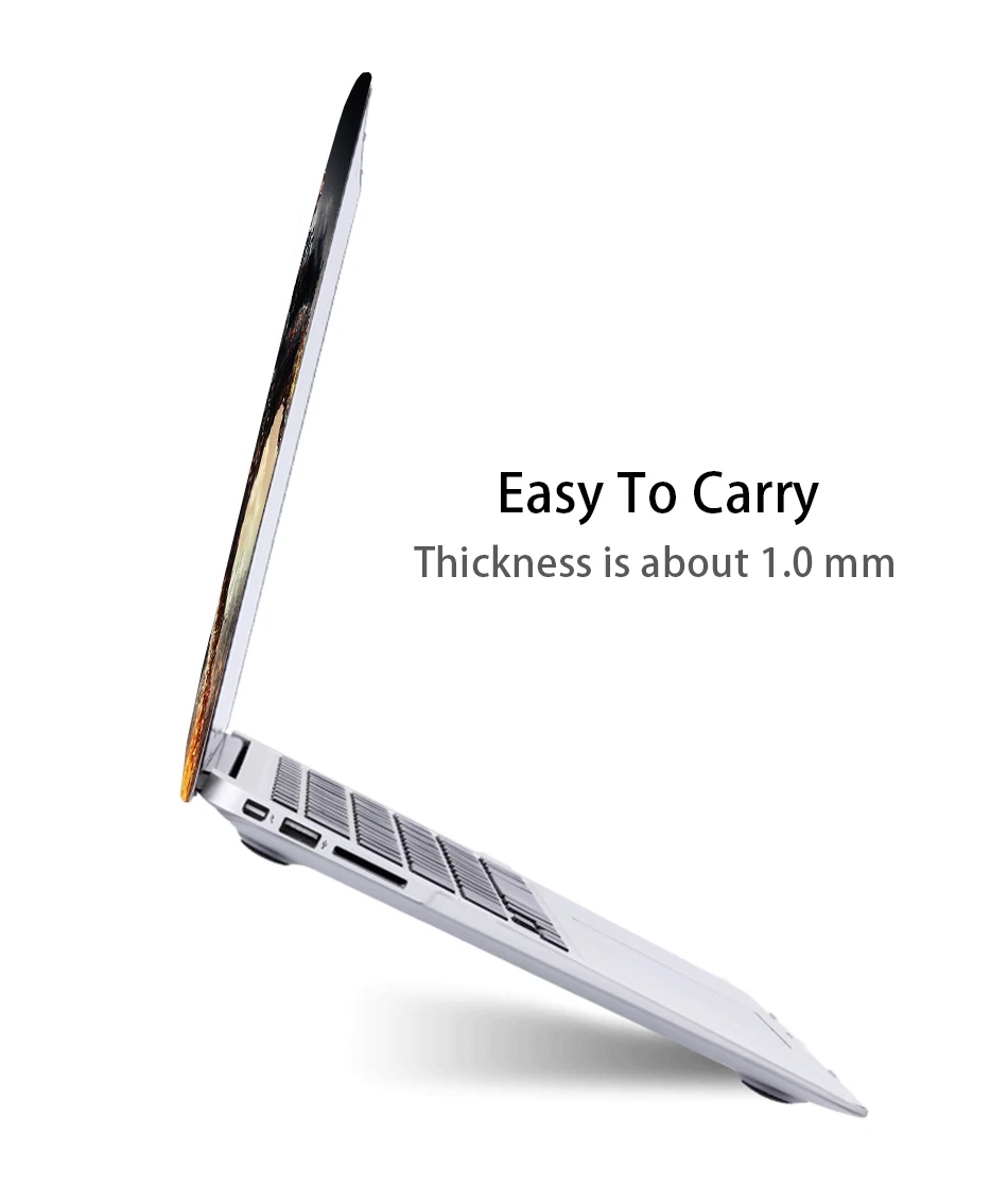 MTT чехол с принтом для Apple Macbook Pro retina 13 15 с сенсорной панелью для ноутбука mac book air 11 13,3 Новинка 12 дюймов жесткий чехол
