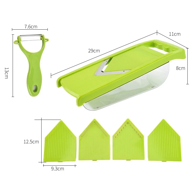 

Multifunctional Vegetable Cutter Fruit Potato Carrot Chopper Peeler Grater Cutter Slicer Accessories All In One Kitchen Tool