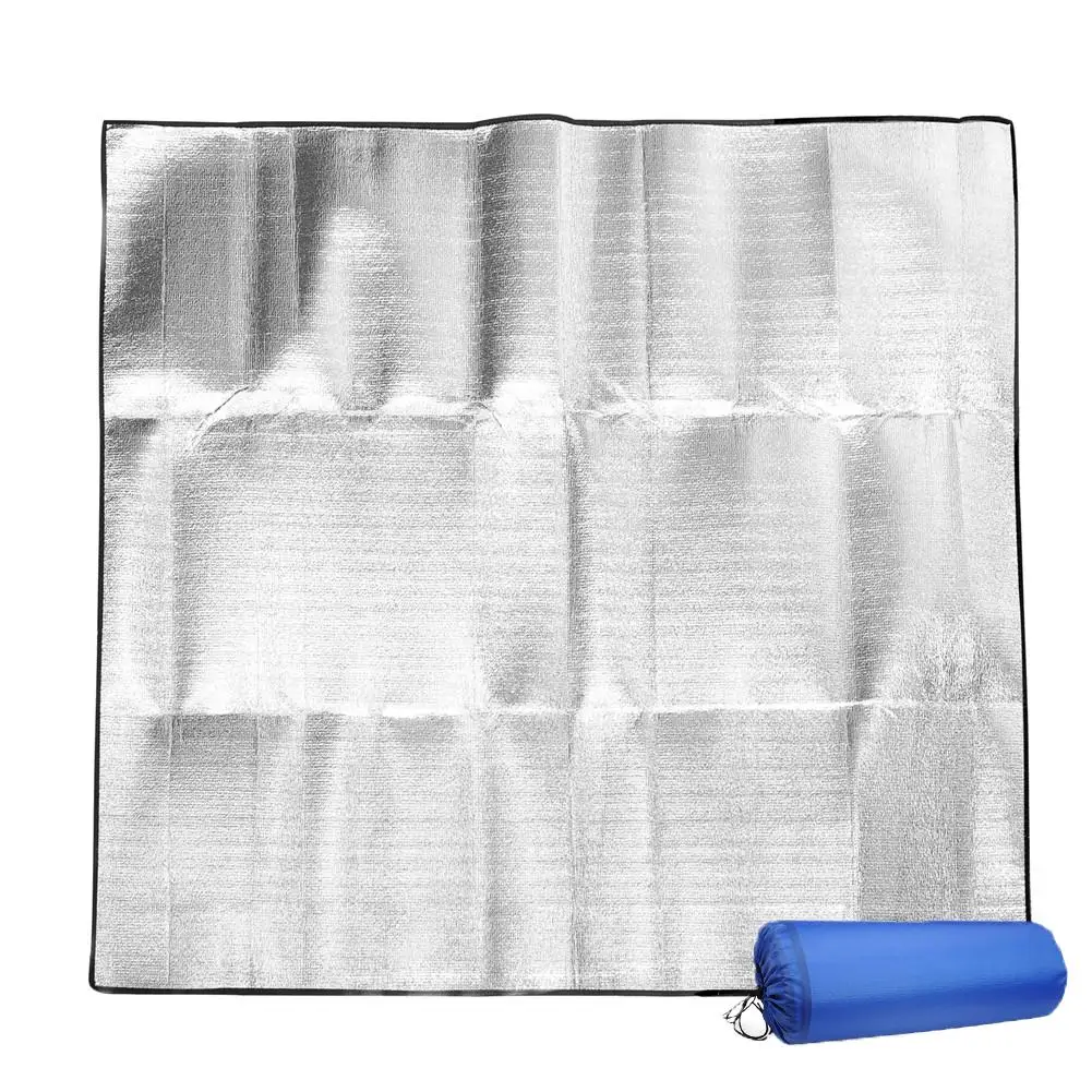 Коврик для кемпинга матрас палатки коврик сна из алюминиевой фольги пляжный