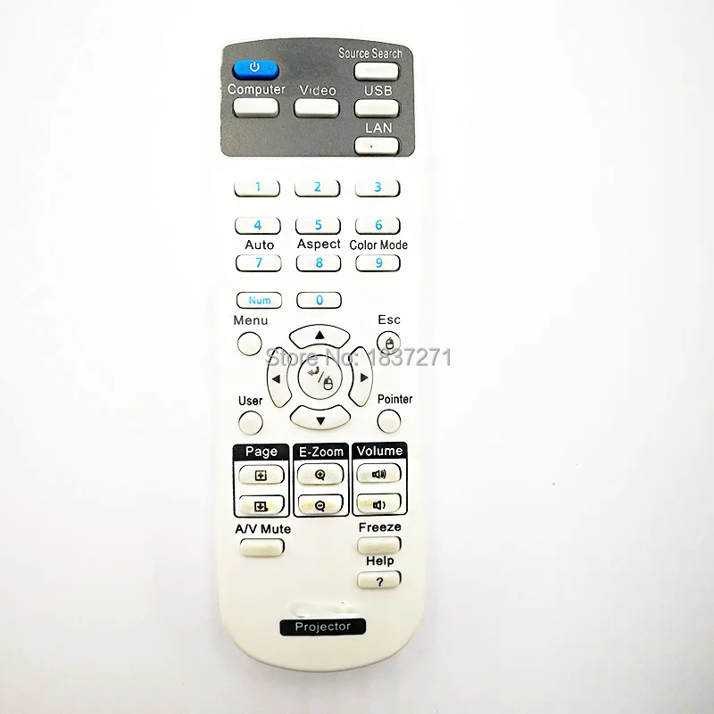 Новый пульт дистанционного управления для проекторов Epson PowerLite 97/98/99 Вт/955 Вт/965 дюйма S11/X12/X15 для домашнего кинотеатра 725HD/730HD 710HD 707 600 500