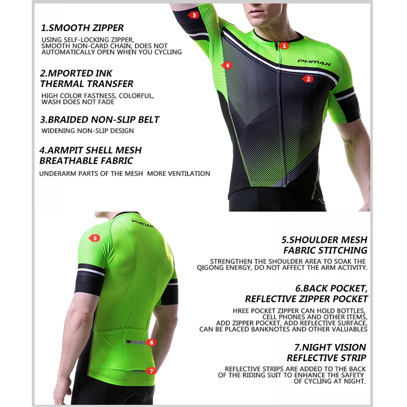 Велосипедная одежда PHMAX 2020 для горного велосипеда гонок велоспорта
