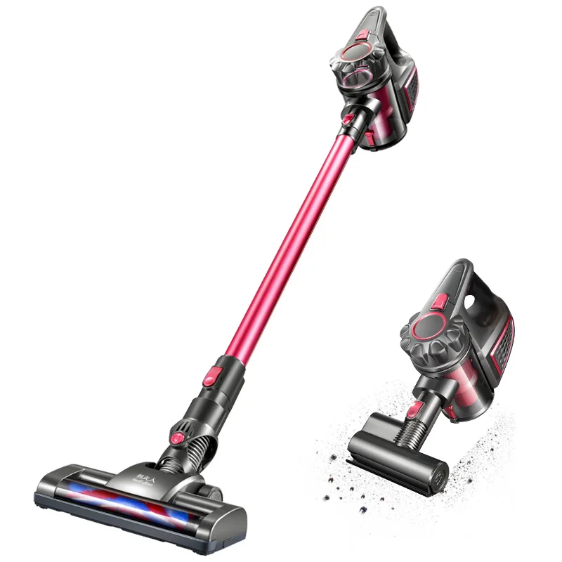 Ручной беспроводной пылесос 10 кПа вакуумный съемный для бытовой