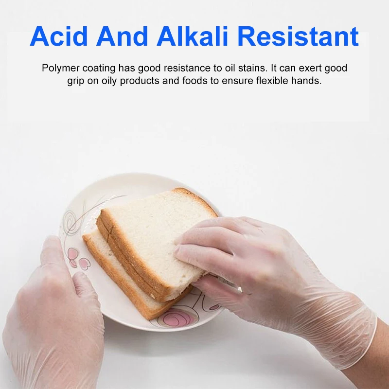 100 г одноразовые розовые латексные резиновые перчатки для пальцев