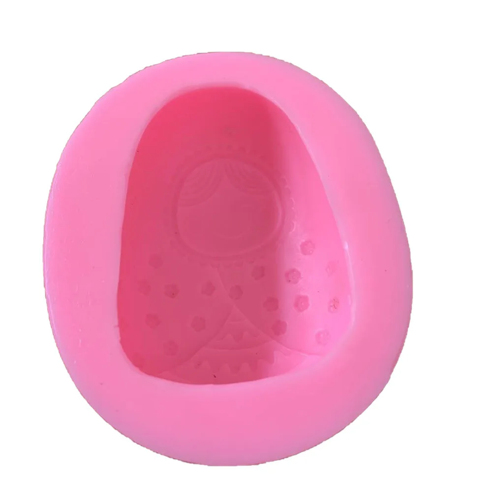 Детские русские куклы силиконовая форма для мыла 3d ручной работы формы рукоделия