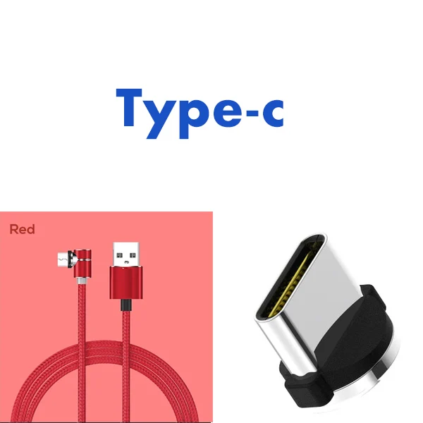 Темно-серый Магнитный Micro Usb кабель для зарядки 90 градусов угол Usb Type C кабель для быстрой зарядки для IPhone X Xr 8 7 6s Plus samsung - Цвет: Темно-серый
