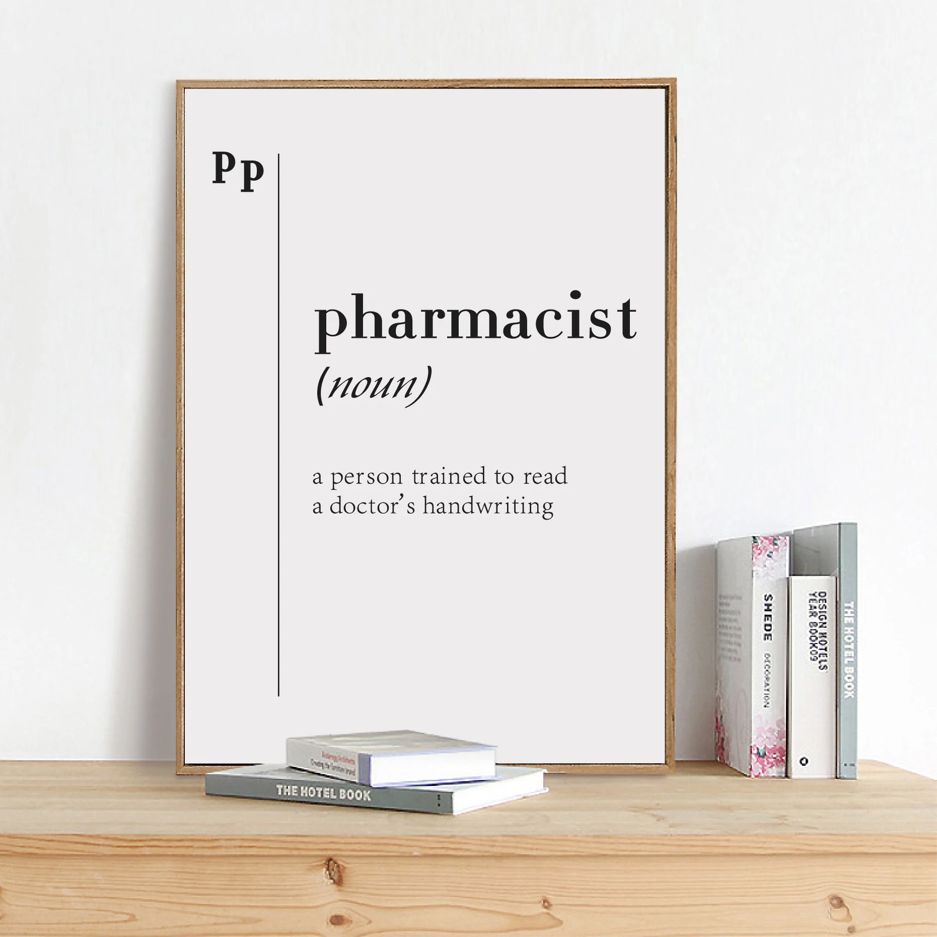 Фармацевтическая четкость печать подарок для доктора медицинский офис аптека