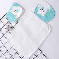 cotton gauze sweat absorbent towels baby sweat towels childrens back cushions soft absorbent factory wholesale printed