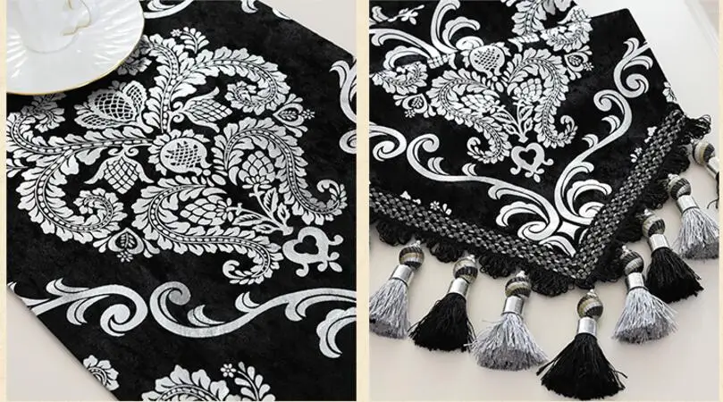 2019 горячая Распродажа роскошный Европейский бегун посеребренный шарик кисточки