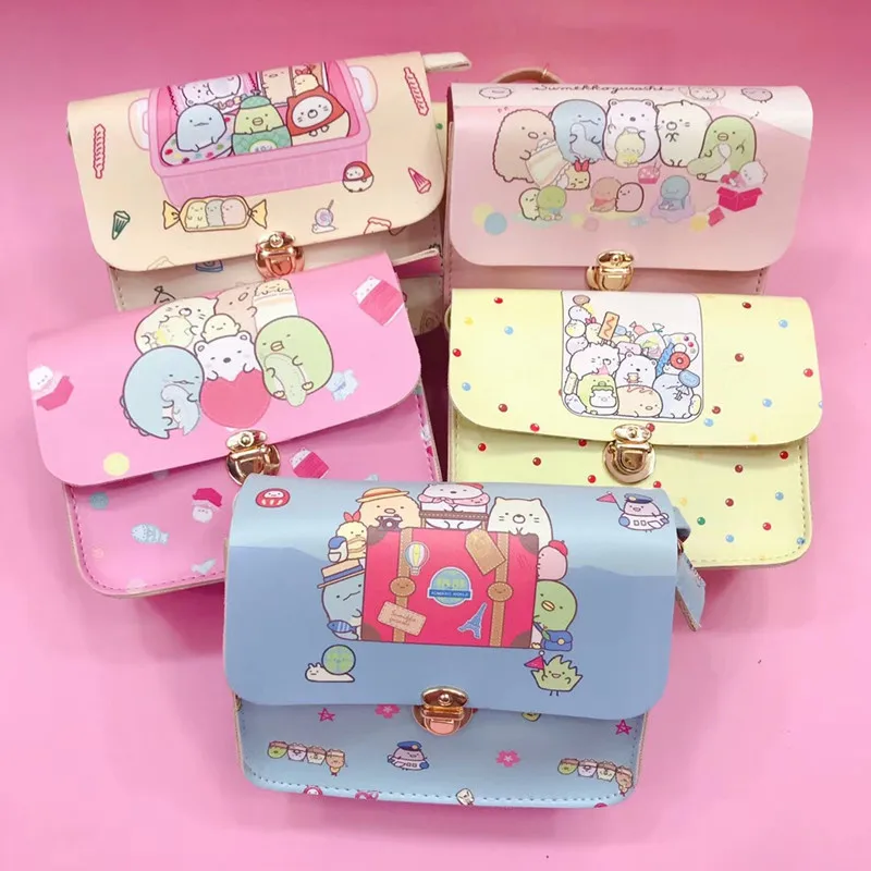 Популярная аниме угловая био суmikko Gurashi мультяшная кавайная женская сумка через