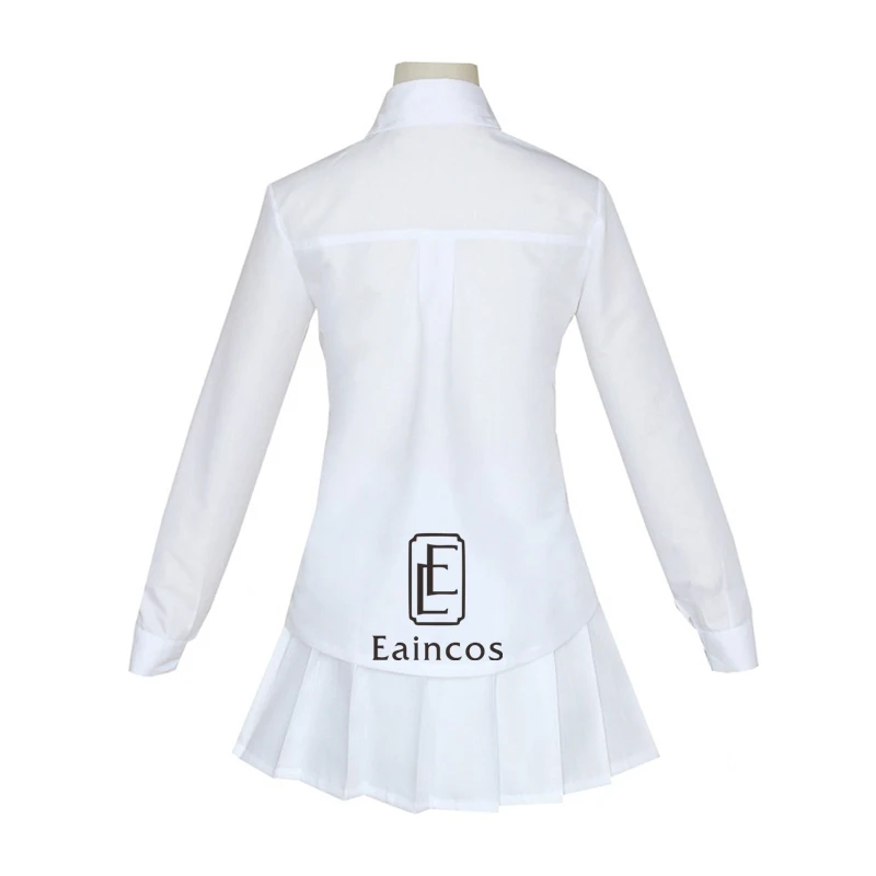 Костюмы для Хэллоуина и косплея "Обещанный Никогда не Вернуться": Эмма, Норман, Рэй, студенческие униформы и парики с татуировками.