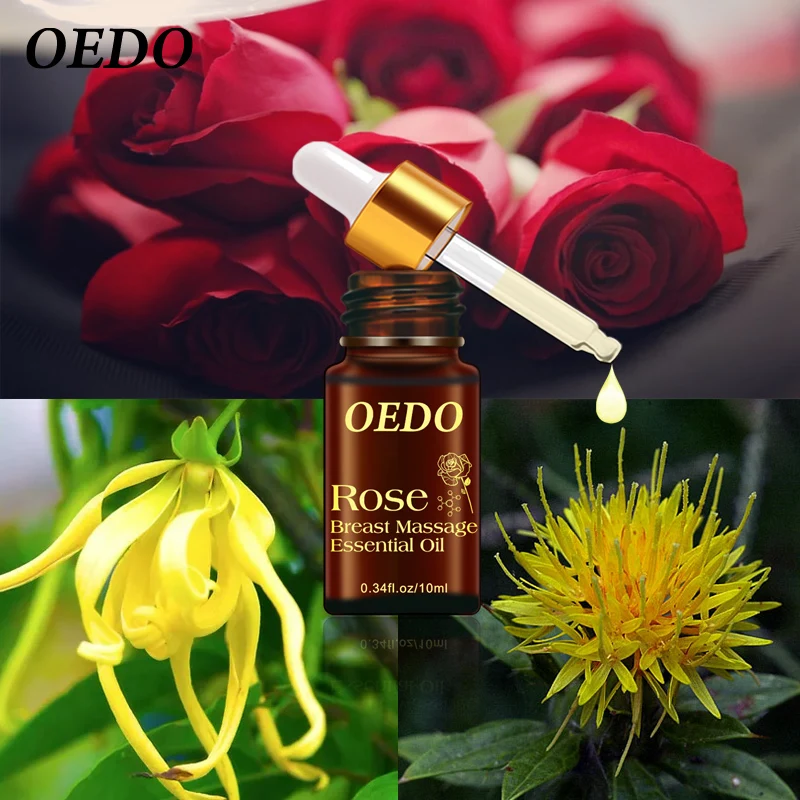 OEDO Rose растительный усилитель груди массажное масло для увеличения лечение