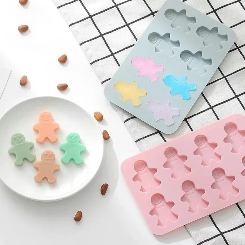 Силиконовая форма для торта в виде имбиря сделай сам печенья и шоколада поднос