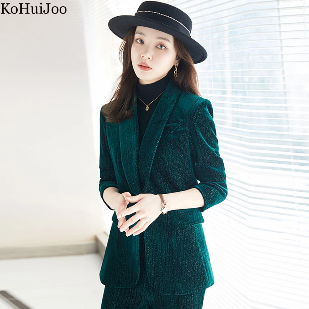 Женские блейзеры зеленые кофейные красные офисные Деловые женские Женская