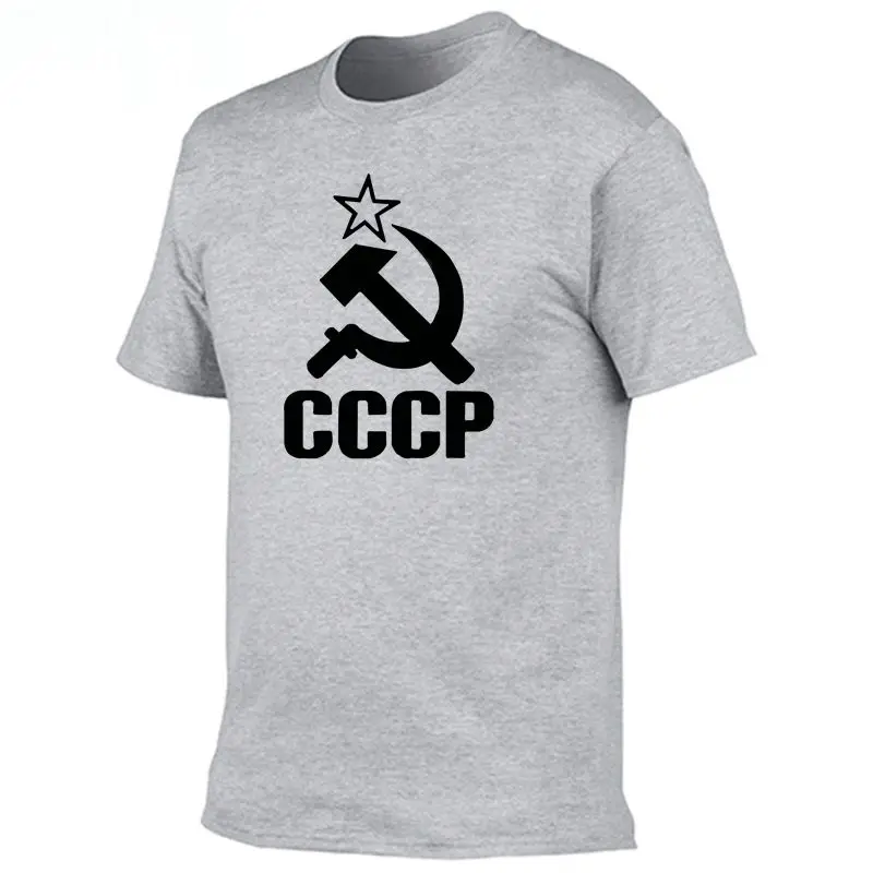 12 Летние русские футболки CCCP для мужчин, футболки с коротким рукавом, футболки с круглым вырезом из хлопка для мужчин - Цвет: 12