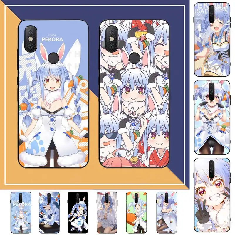 

TOPLBPCS Usada Pekora Hololive anime Phone Case for Redmi Note 8 7 9 4 6 pro max T X 5A 3 10 lite pro