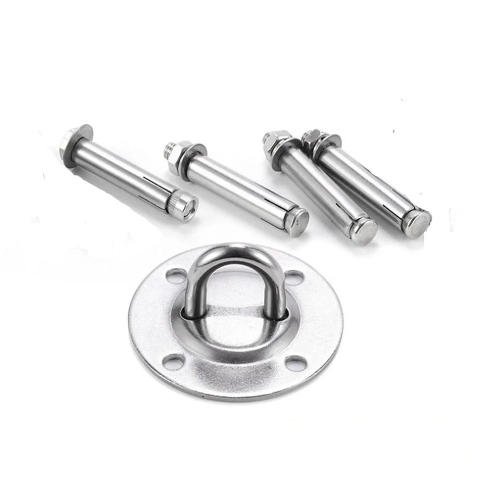 Крепление для потолка и стены из стали якорь + болты крючок с пряжкой